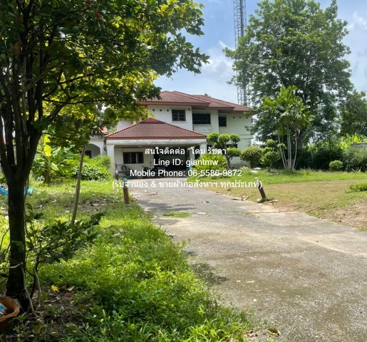 บ้าน ขายบ้านหรู 2 ชั้น (ตามสภาพ) พร้อมที่ดิน 336 ตร.ว. ติดทะเลสาบ และสนามกอล์ฟ ม.เมืองเอก รังสิต (ใกล้สนามบินดอนเมือง) ราคา 18.5 ล้านบาท 18500000 บาท. 4 ห้องนอน 0 Rai 3 งาน 36 ตร.ว. ไม่ไกลจาก มหาวิทยาลัยรังสิต และสนามกอล์ฟ 2 สนาม (เมืองเอก & วิสต้า) 