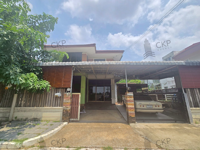บ้านเดี่ยว มบ.บ้านบุญนิมิต บรรยากาศดี ร่มรื่น ใกล้ถนนสายหลักหลายเส้น ใกล้บิ๊กซี สุวินทวงศ์และแฟชั่น ไอส์แลนด์