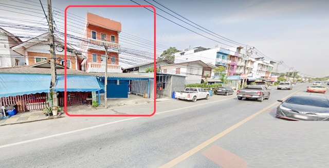 ติดถนนใหญ่ 2 นอน 3 น้ำ ลดครั้งที่3 วัดศรีประวัติ อาคารพาณิชย์ 3 ชั้น  ใหม่สะอาด 26 ตร.วา.310 ตร.ม.รร.นานาชาติดราก้อน 5.1กม.ค้าขาย โฮมออฟฟิศ