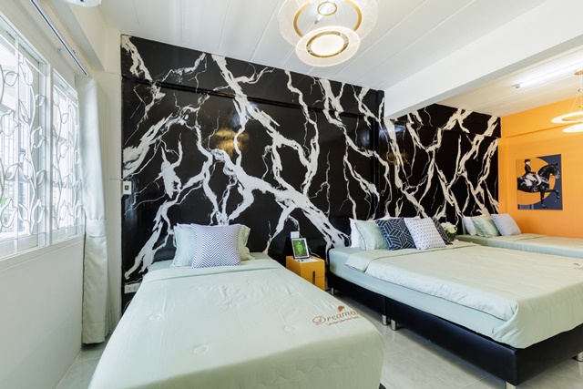 Airbnb mrtสามยอด 199 เมตร เยาวราช 1.1 กม. บนถนนเจริญกรุง อาคารพาณิชย์ 4 ชั้น 4นอน 4น้ำ ให้เช่ากิจการห้องพักรายวัน Guesthouse