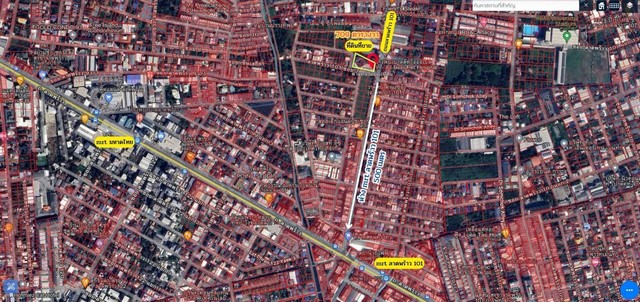 ขายที่ติดถนนลาดพร้าว101ที่ดินใกล้รถไฟฟ้าที่ดินลาดพร้าว แถมสิ่งปลูกสร้างเป็นโรงเรียนต.คลองจั่น อ.บางกะปิ จ.กรุงเทพ