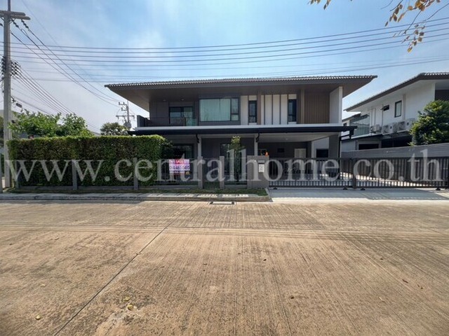 P2 บ้านเดี่ยว สราญสิริ รังสิต หลังมุม ใกล้ทางด่วน ต่อเติมแล้ว