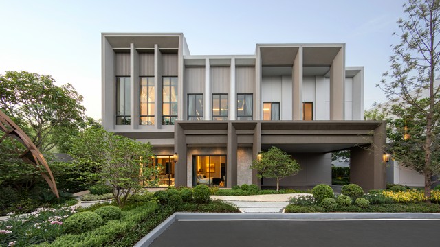 Luxury House For Sale 2 ชั้น Bangkok Boulevard Signature Bangkhae ซอยกาญจนาภิเษก5 บางแค กรุงเทพมหานคร