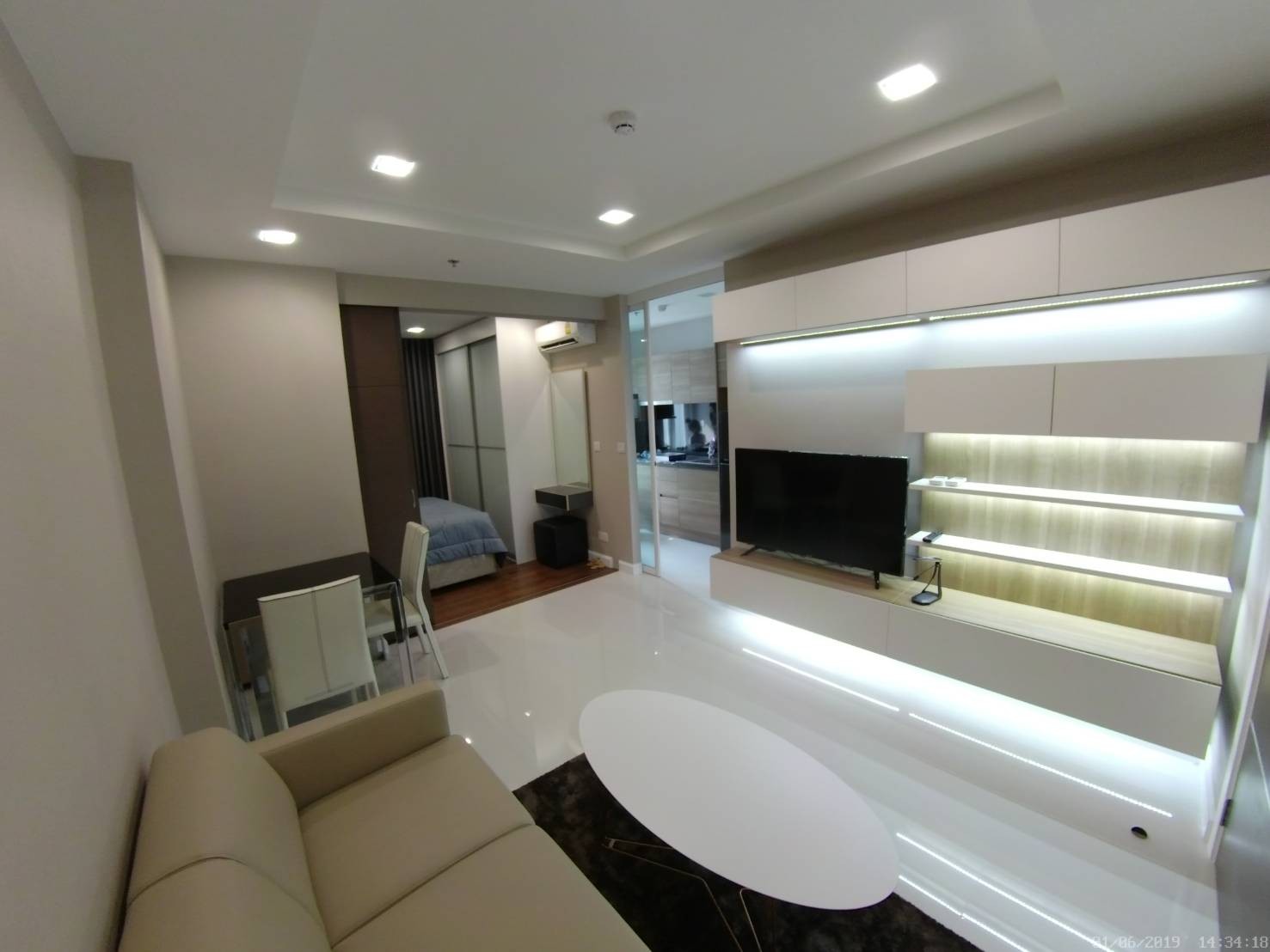 The Metropolis Samrong Private quiet comfortable 12A floor BTS Samrong