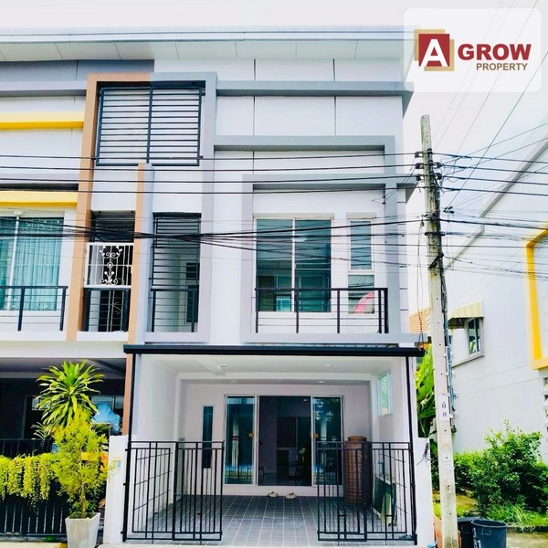 หมู่บ้านอาร์ เค พาร์ค หทัยราษฎร์ บ้านสวย หลังมุม ราคาดี ทำเลปัง เดินทางง่าย ตกแต่งครบพร้อมอยู่