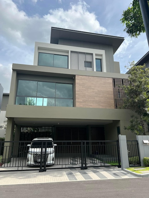 BS973 ขายบ้านเดี่ยว 3 ชั้น พร้อมลิฟต์ โครงการ Grand Bangkok Boulevard ราชพฤกษ์ - พระราม 5