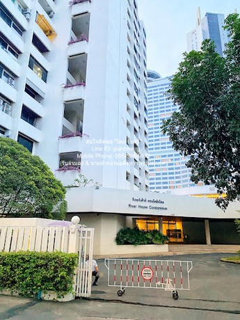 CONDO ริเวอร์ เฮ้าส์ คอนโดมิเนียม River House Condominium 70000 thb 3BR 200ตร.ม. ไม่ไกลจาก ศูนย์การค้าท่าเรือคลองสานพลาซ่า ที่สุดของความสบาย