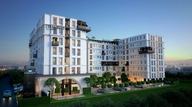  DHL-049 ขาย SALE Condominium คอนโด แชมเบอรี่ ศรีราชา แหลมฉบัง Chambery Sriracha-Laemchabang 1 BR 2419999 บาท. ใกล้ ม.เกษตรฯ ศรีราชา ราคาพิเศษ!