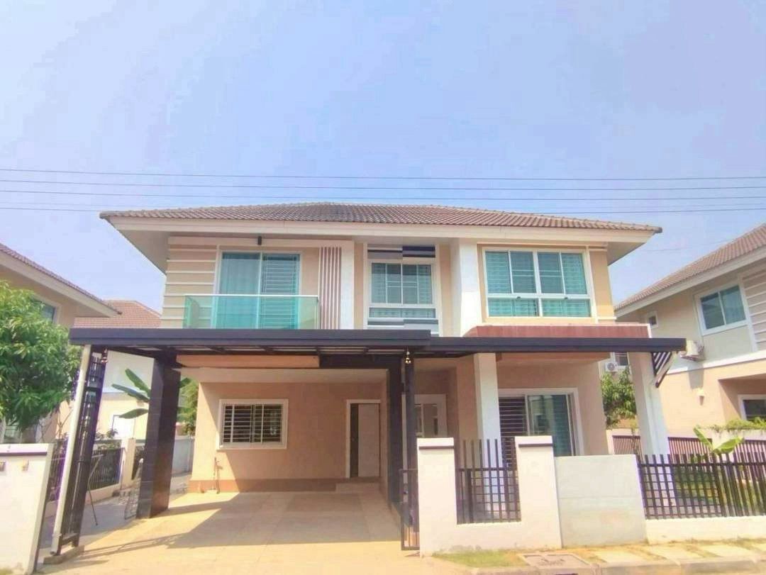 บ้านว่างให้เช่า 27,000 บาท/เดือน ขาย 4.35 ล้าน #โซนสารภี ใกล้ #Unity concord #ตลาดเจริญเจริญ #เฟอร์นิเจอร์ครบ #หิ้วกระเป๋าพร้อมเข้าอยู่